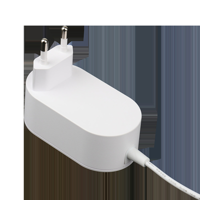 Đầu ra phích cắm KC Bộ điều hợp nguồn AC DC, Bộ điều hợp nguồn 30V DC Cấp hiệu quả 800mA VI